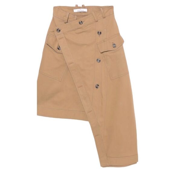 Rokh Asymmetrical Wrap Skirt Size US 2 / 4 - Picture 2 of 12